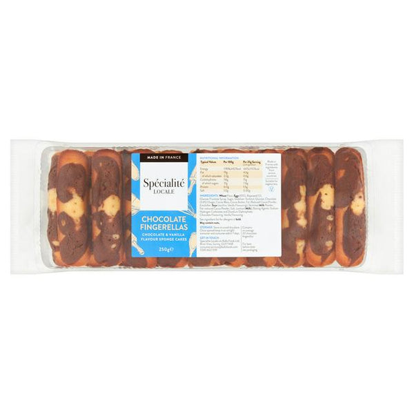 Specialite Locale Chocolate Fingerellas, 250g