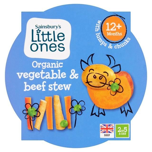 Sainsbury's Little Ones Organic Vegetable & Beef Stew, 200g