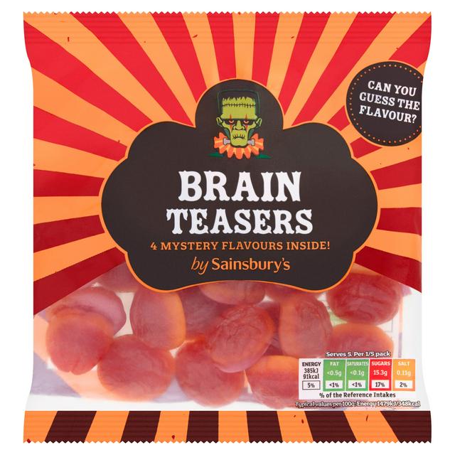 Sainsbury's  Brain Teasers Sweets 130g