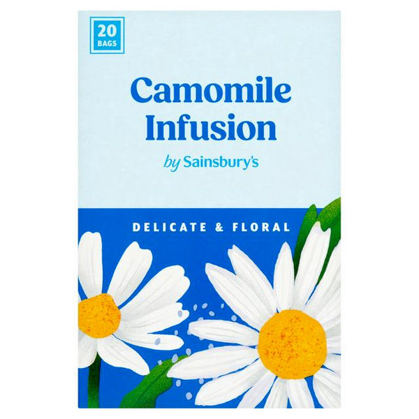 Sainsbury's 20 Camomile Infusion Tea Bags, 30g