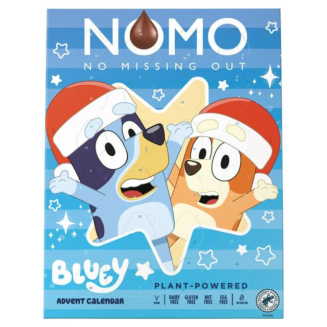 NOMO 70g Bluey Advent Calendar Chocolate
