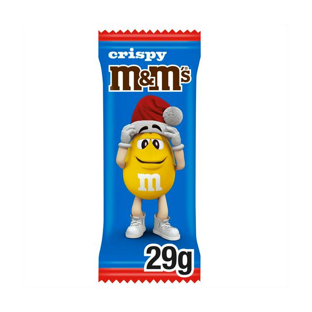 M&M's Crispy Milk Chocolate Christmas Santa Treat  29g