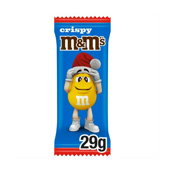 M&M's Crispy Milk Chocolate Christmas Santa Treat  29g