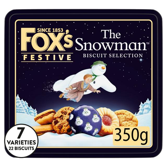 Fox's Biscuits 350g The Snowman Biscuit Selection Tin