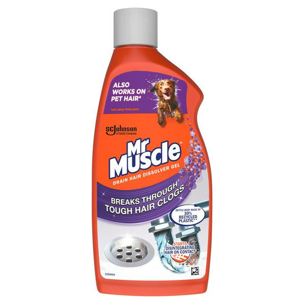 Mr Muscle 500ml Drain Hair Dissolver Gel