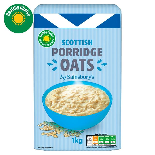 Sainsbury's Scottish Porridge Oats, 1kg
