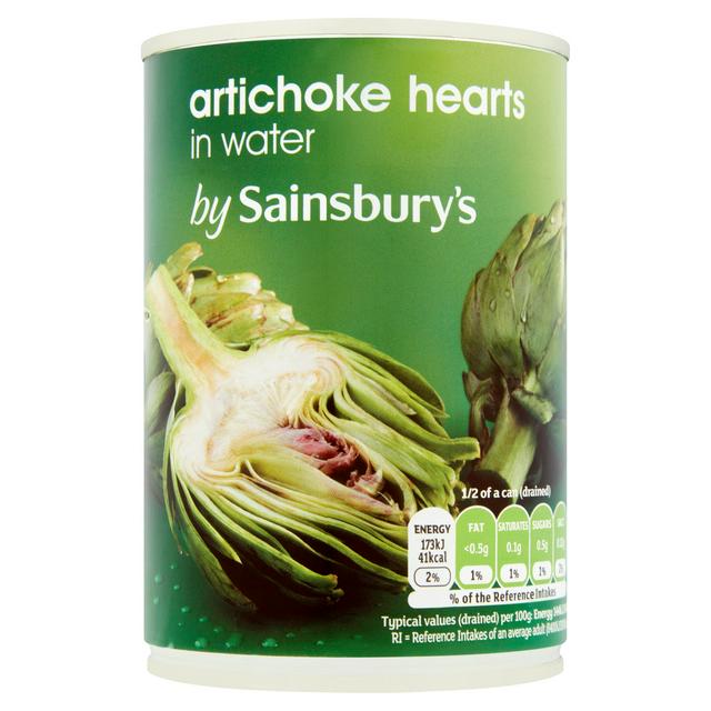 Sainsbury's Artichoke Hearts in Water, 400g