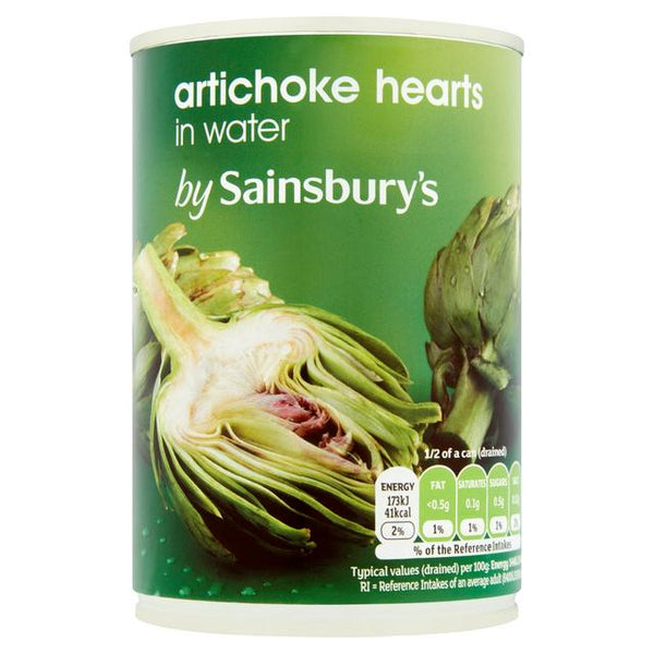 Sainsbury's Artichoke Hearts in Water, 400g