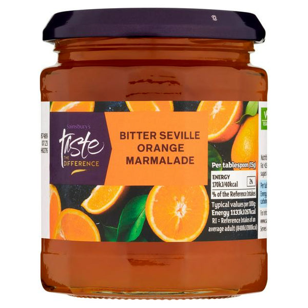 Sainsbury's Taste the Difference Bitter Orange Marmalade, 340g