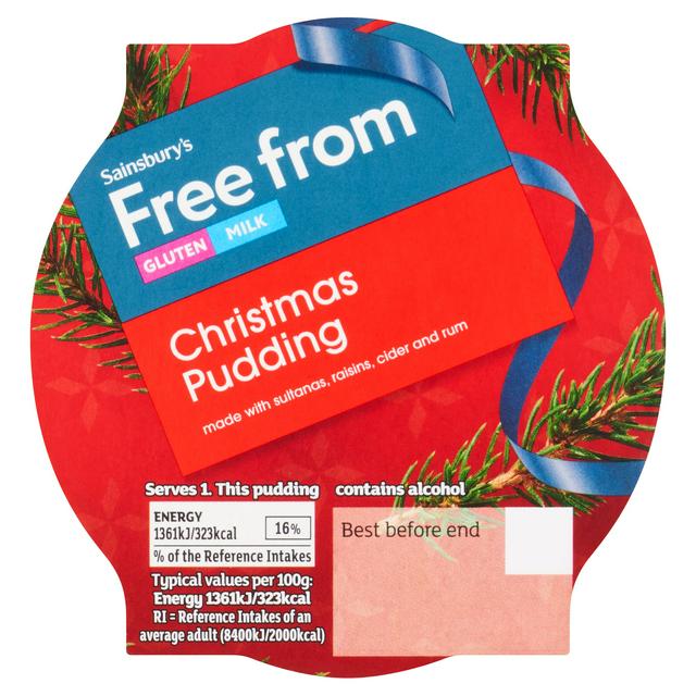 Sainsbury's Free From 100g Christmas Pudding
