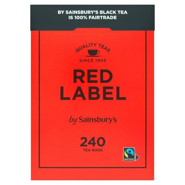 Sainsbury's 240 Red Label Tea Bags, 750g