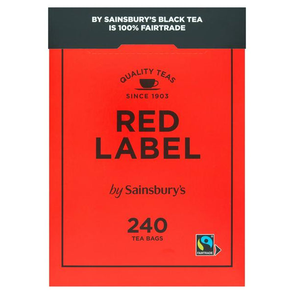 Sainsbury's 240 Red Label Tea Bags, 750g