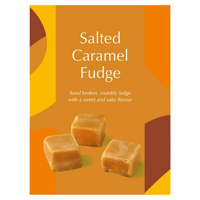 Sainsburys Salted Caramel Fudge, 125g