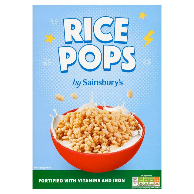 Sainsbury's Rice Pops, 375g