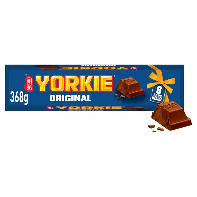 Yorkie 8 x Milk Chocolate Bar Giant Carton 368g