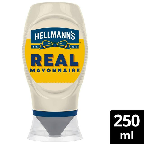 Hellmann's Real Squeezy Mayonnaise 250ml