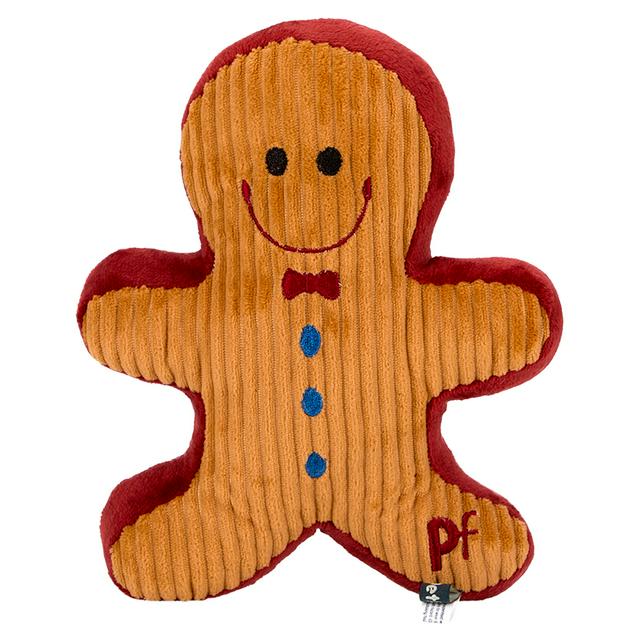 Petface Gingerbread Man Plush Dog Toy