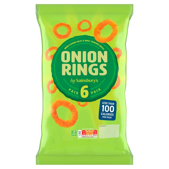 Sainsbury's Onion Rings, 6x19g