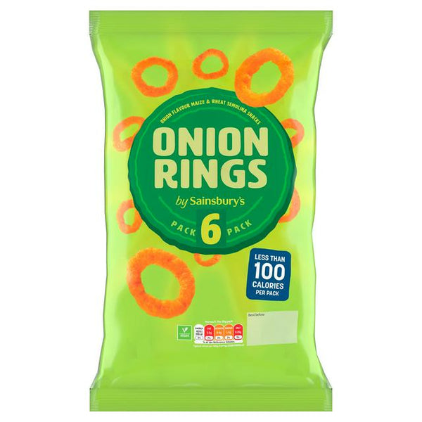 Sainsbury's Onion Rings, 6x19g