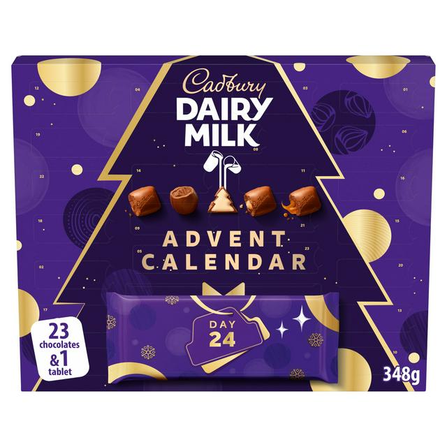Cadbury Dairy Milk 340g Chocolate Extra Special Day 24 Advent Calendar