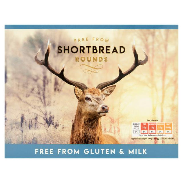 Sainsbury's Free From 250g Gluten & Milk Shortbread Rounds