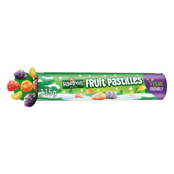 Rowntree's Fruit Pastilles Sweets Giant Tube, 115g
