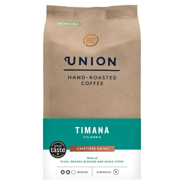 Union Hand-Roasted Timana Colombia Ground Coffee, 200g