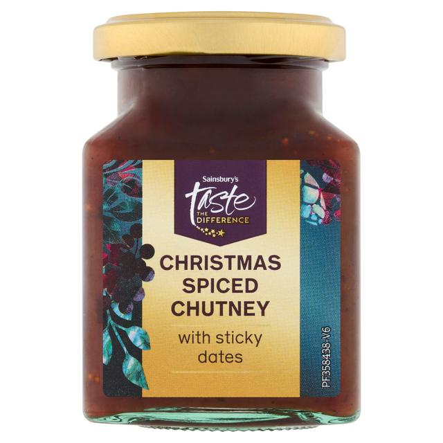 Sainsbury's 220g Christmas Spiced Chutney, Taste the Difference