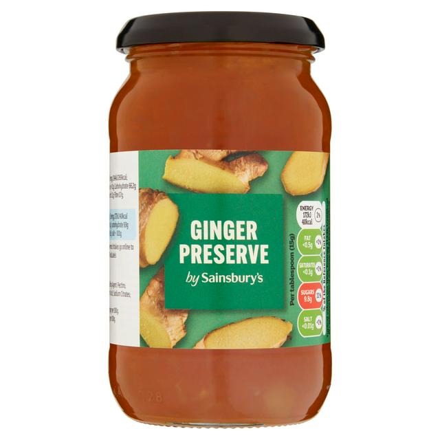 Sainsbury's Ginger Jam / Preserve 454g