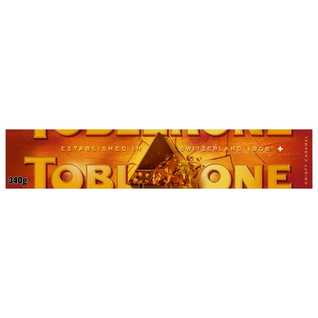 Toblerone 340g Milk Chocolate Bar  - Salted Caramel