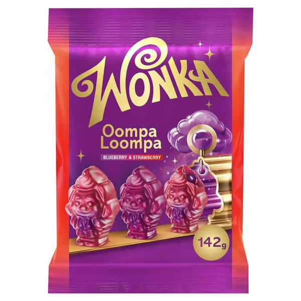 Wonka 142g Oompa Loompa Blueberry & Strawberry Berry Cola Flavour