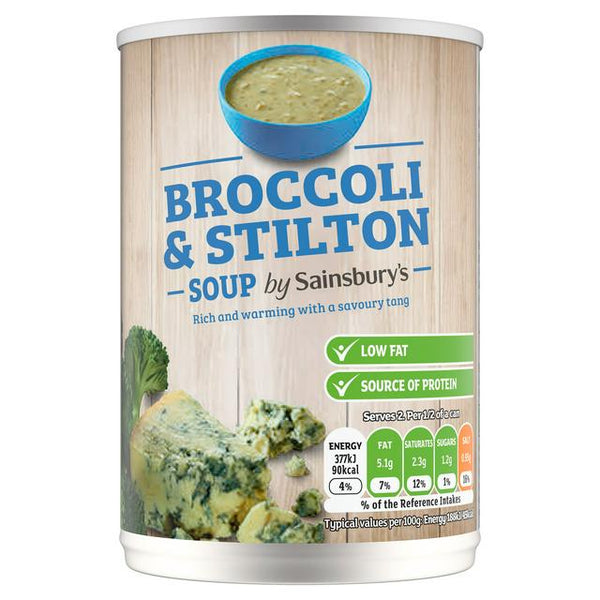 Sainsbury's Broccoli & Stilton Soup, 400g