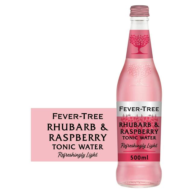 Fever-Tree Light Rhubarb & Raspberry Tonic 500ml