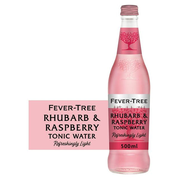 Fever-Tree Light Rhubarb & Raspberry Tonic 500ml