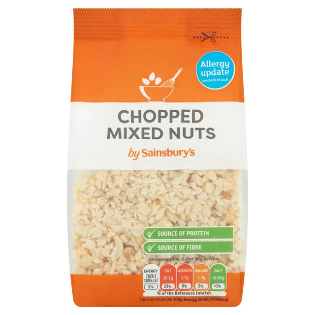 Sainsbury's Chopped Mixed Nuts, 200g