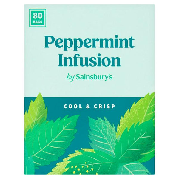 Sainsbury's 80 Peppermint Infusion Tea Bags, 160g