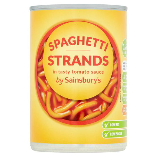Sainsbury's Tinned Spaghetti In Tomato Sauce 400g