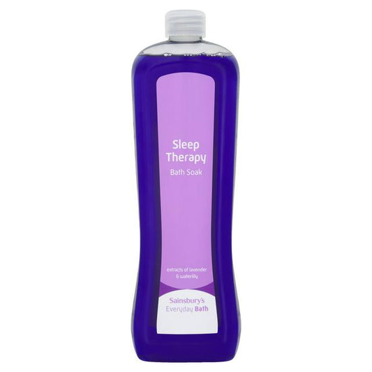 Sainsbury's Everyday Bath Sleep Therapy Bath Soak 750ml