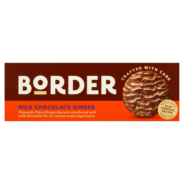Border Biscuits Milk Chocolate Gingers 150g