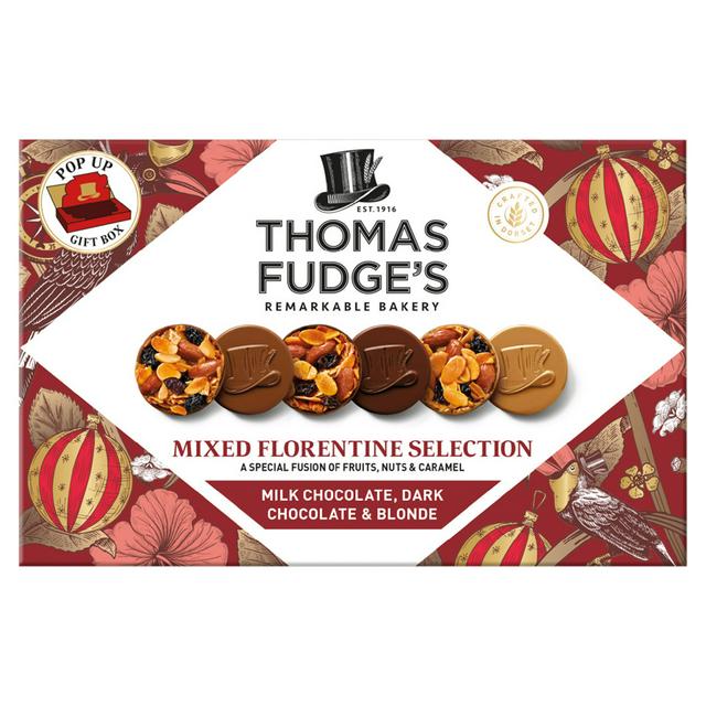 Thomas Fudge's 228g Mixed Florentine Selection Biscuits