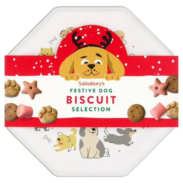 Sainsbury's 350g Biscuit Selection Festive Dog Treats