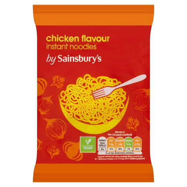 Sainsbury's Instant Noodles - Chicken Flavour, 90g