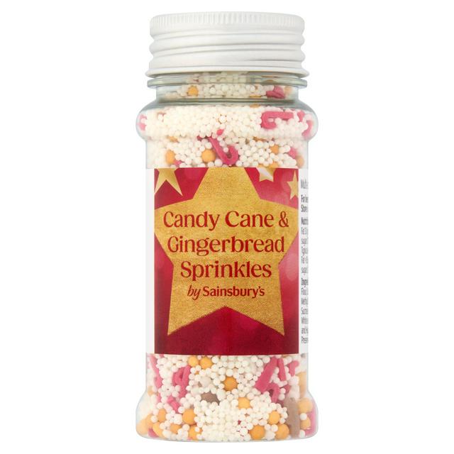 Sainsbury's 75g Candy Cane & Gingerbread Sprinkles