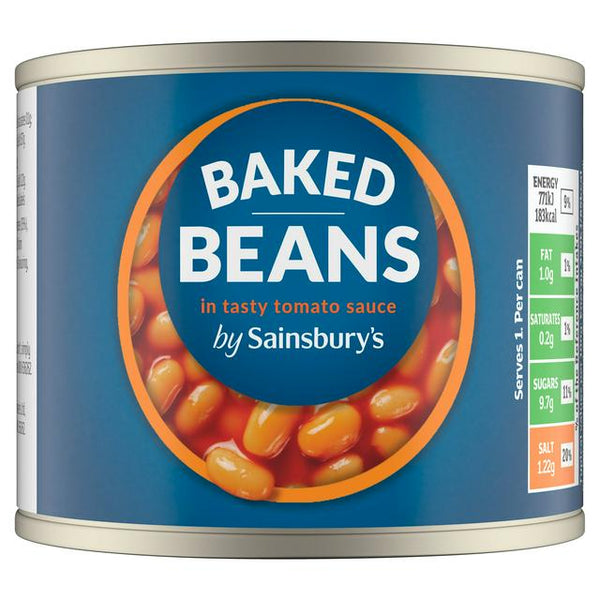 Sainsbury's Baked Beans In Tomato Sauce, 215g