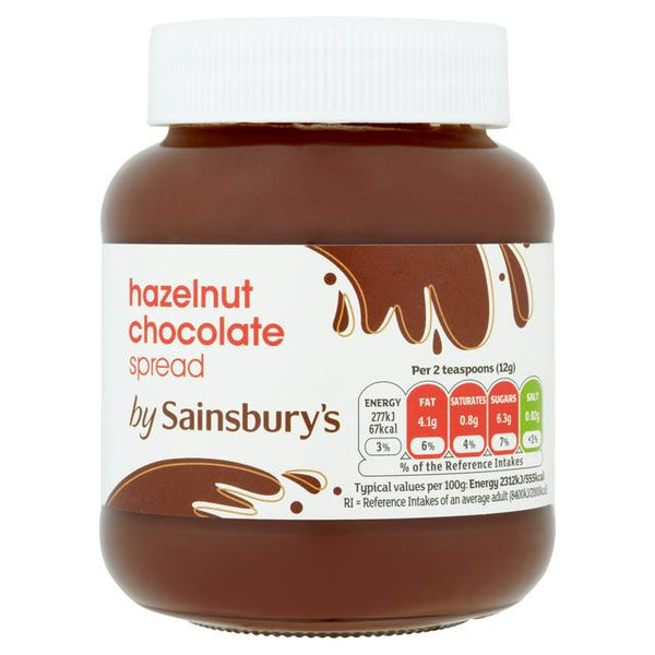 Sainsbury's Hazelnut Chocolate Spread, 400g