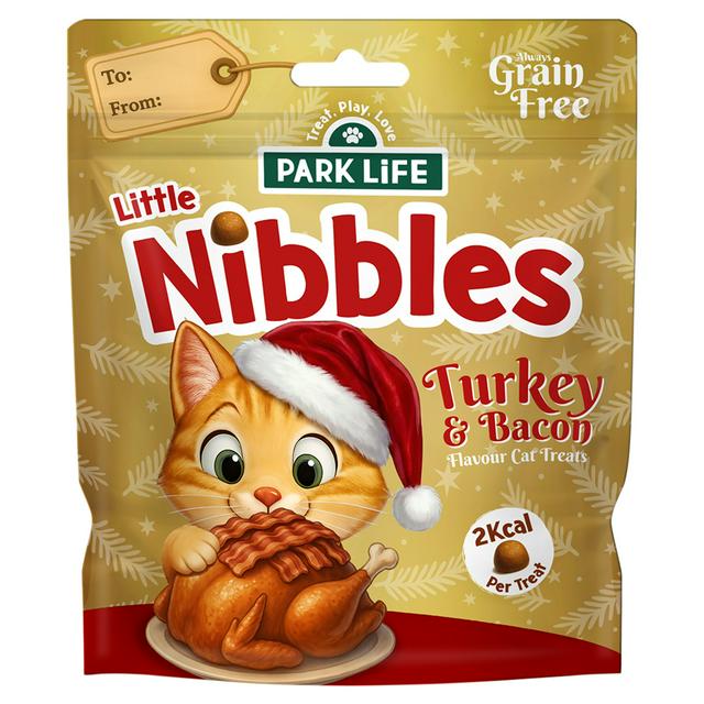 Park Life Little Nibbles Turkey & Bacon Flavour Cat Treats