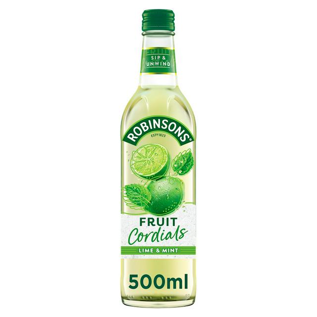 Robinsons Crushed Lime & Mint Fruit Cordial, 500ml