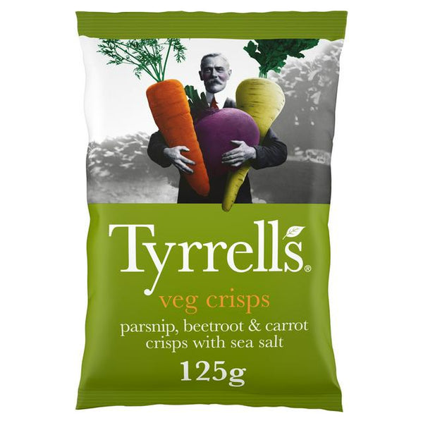 Tyrrells Mixed Root Vegetable Sharing Crisps, 125g