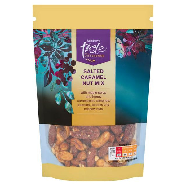 Sainsbury's 175g Salted Caramel Nut Mix, Taste the Difference