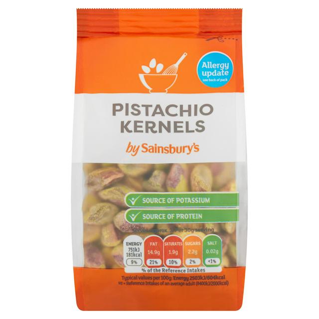 Sainsbury's Pistachio Nuts, 100g
